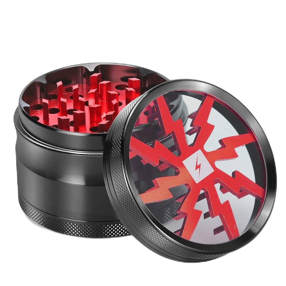 Kozo Lightning 2.5″ grinder / Red